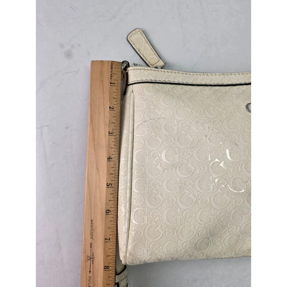 Guess‎ Purse White Cream Crossbody Handbag Shoulder Bag Purse BB508814
